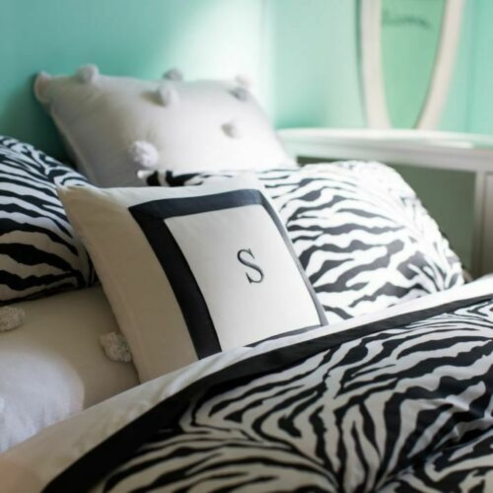 PB Teen Zebra Pillow Cases